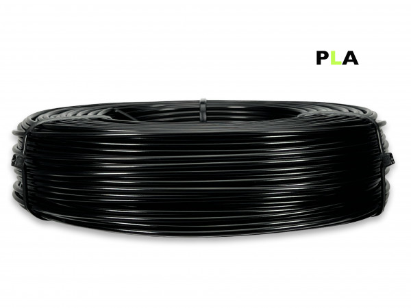 PLA Filament - 2,85 mm - Schwarz matt - Refill 800 g