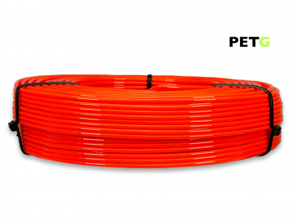 PETG Filament - 2,85 mm - Leuchtorange - Refill 800 g