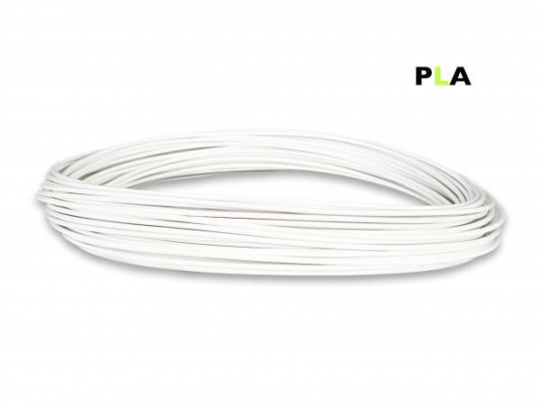 PLA Filament 50 g Sample - 1,75 mm - Weiß