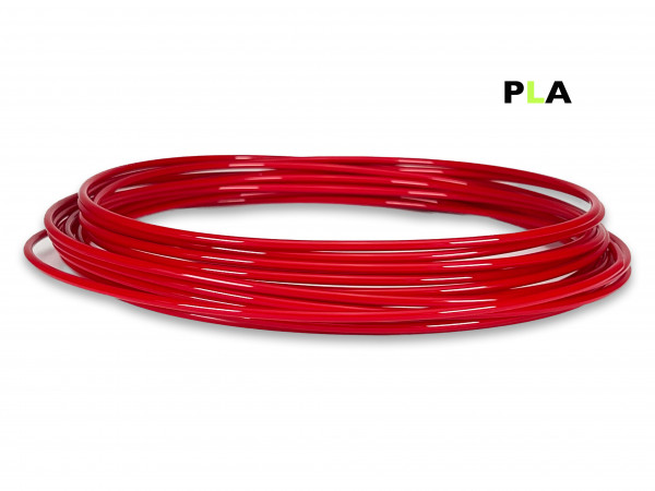 PLA Filament 50 g Sample - 2,85 mm - Kirschrot