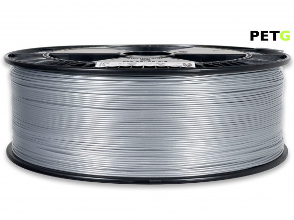 PETG Filament - 1,75 mm - 2600 g - Silber