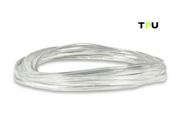 TPU V2 Filament (flexibel) 50 g Sample - 2,85 mm - Natur