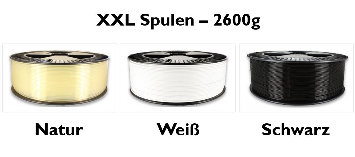 XXL-Spulen-Farben