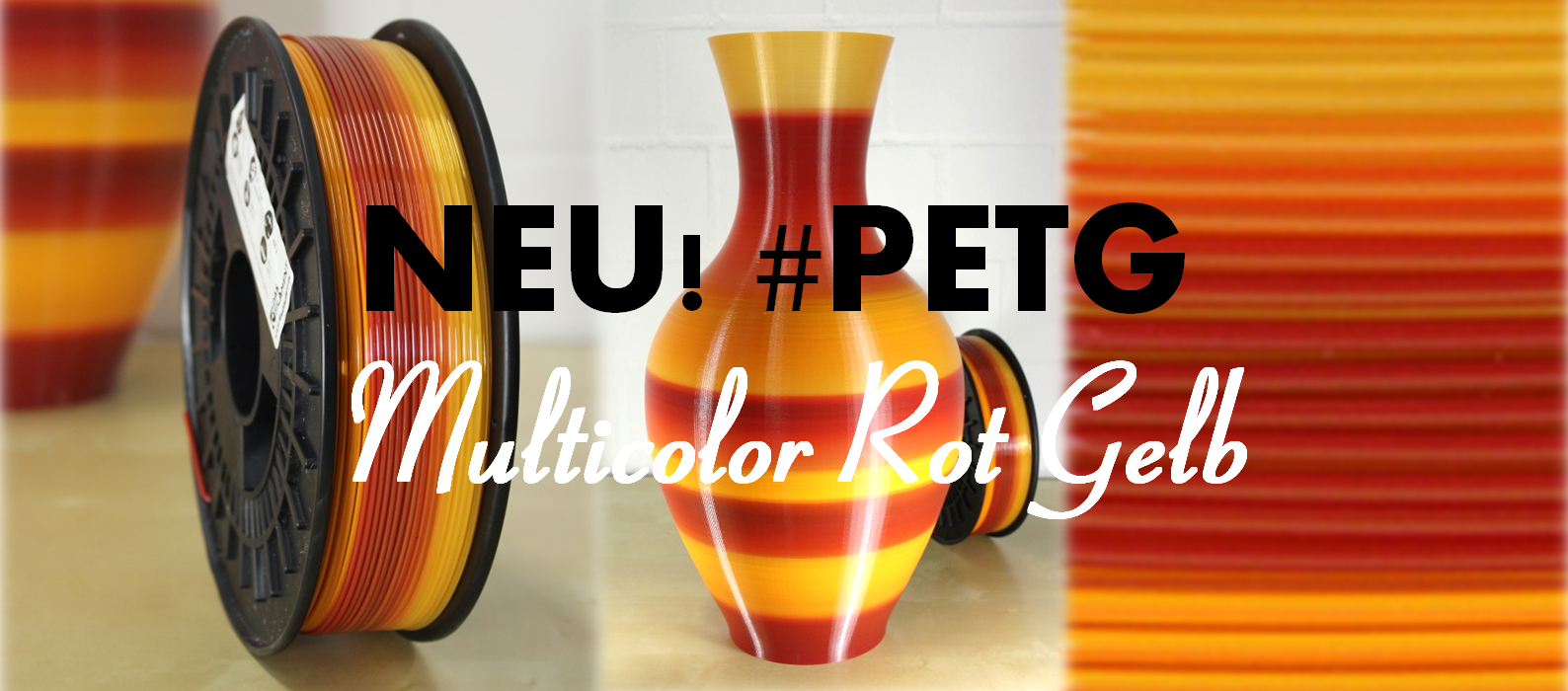 PET-Multicolor-Rot-Gelb