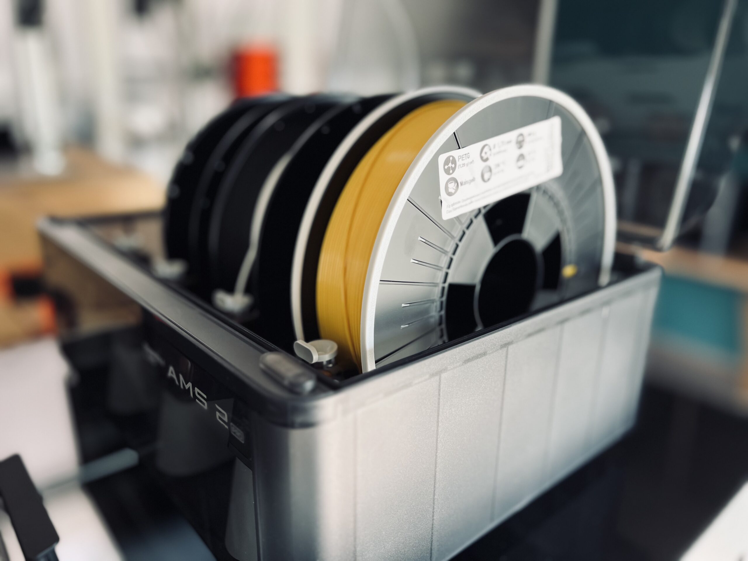 Spulenringe / Adapter für unsere 800 g Spulen zur Nutzung mit dem Bambu Lab AMS 1 & AMS 2