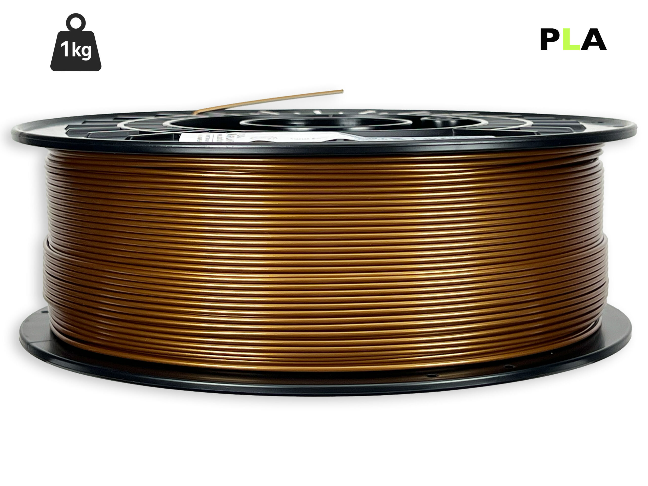 PLA Filament - 1,75 mm - Bronze - 1 kg – Bild 1