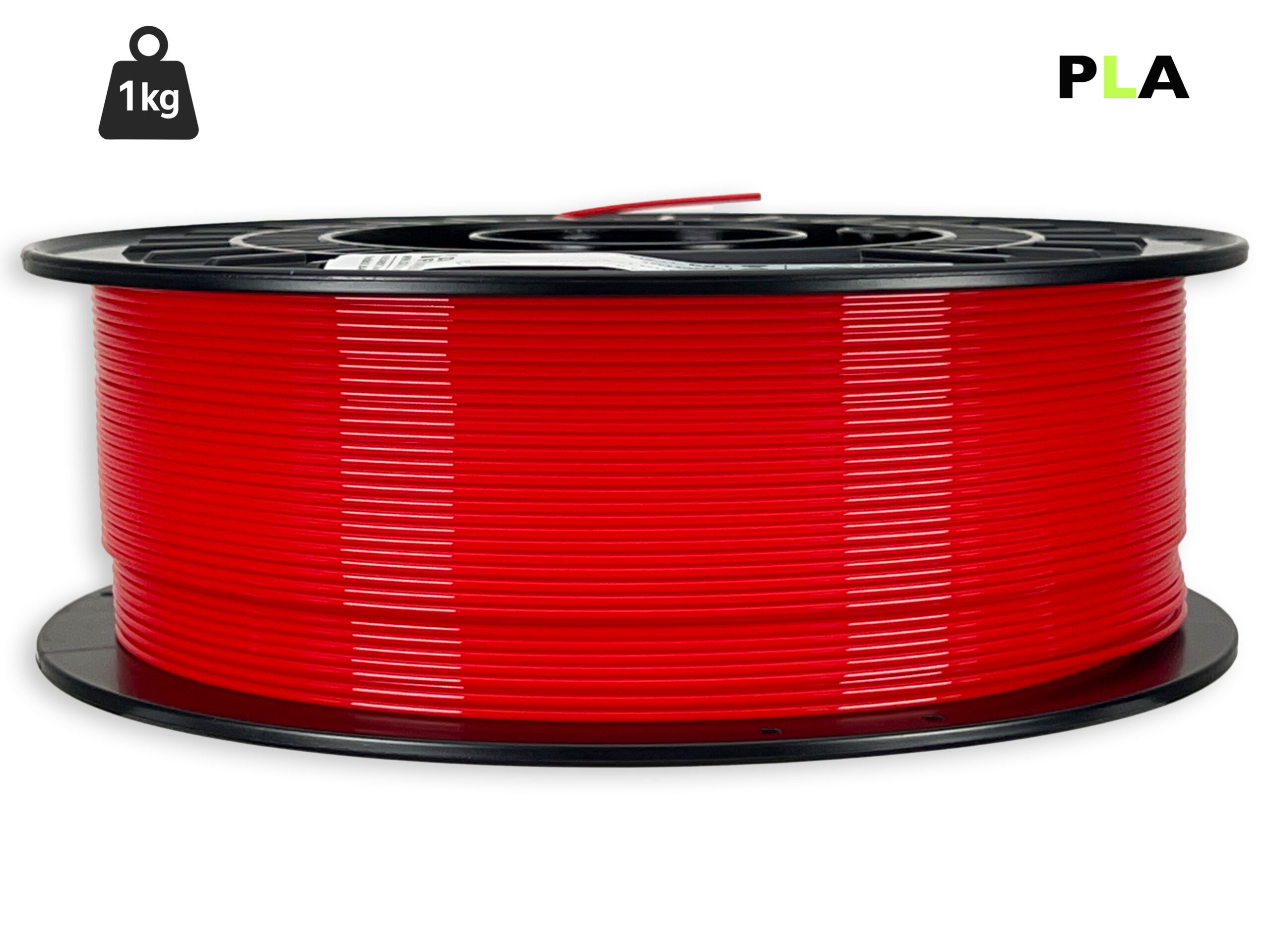 PLA Filament - 1,75 mm - Feuerrot - 1 kg – Bild 1