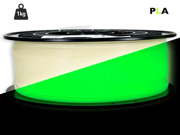 PLA Filament - 1,75 mm - Glow-Grün V2 - 1 kg