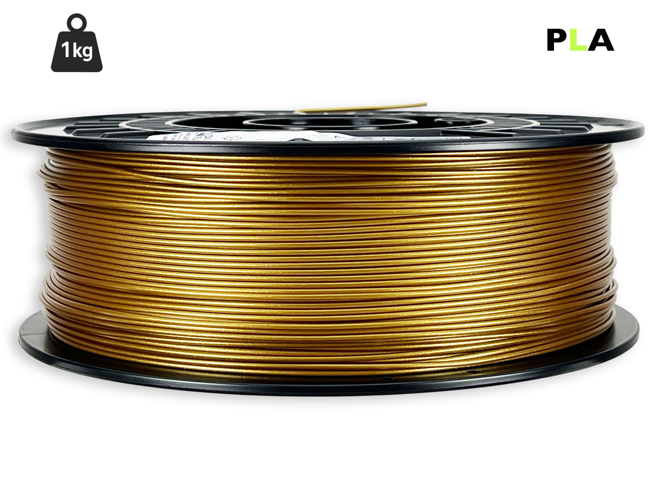 PLA Filament - 1,75 mm - Gold V2 - 1 kg – Bild 1
