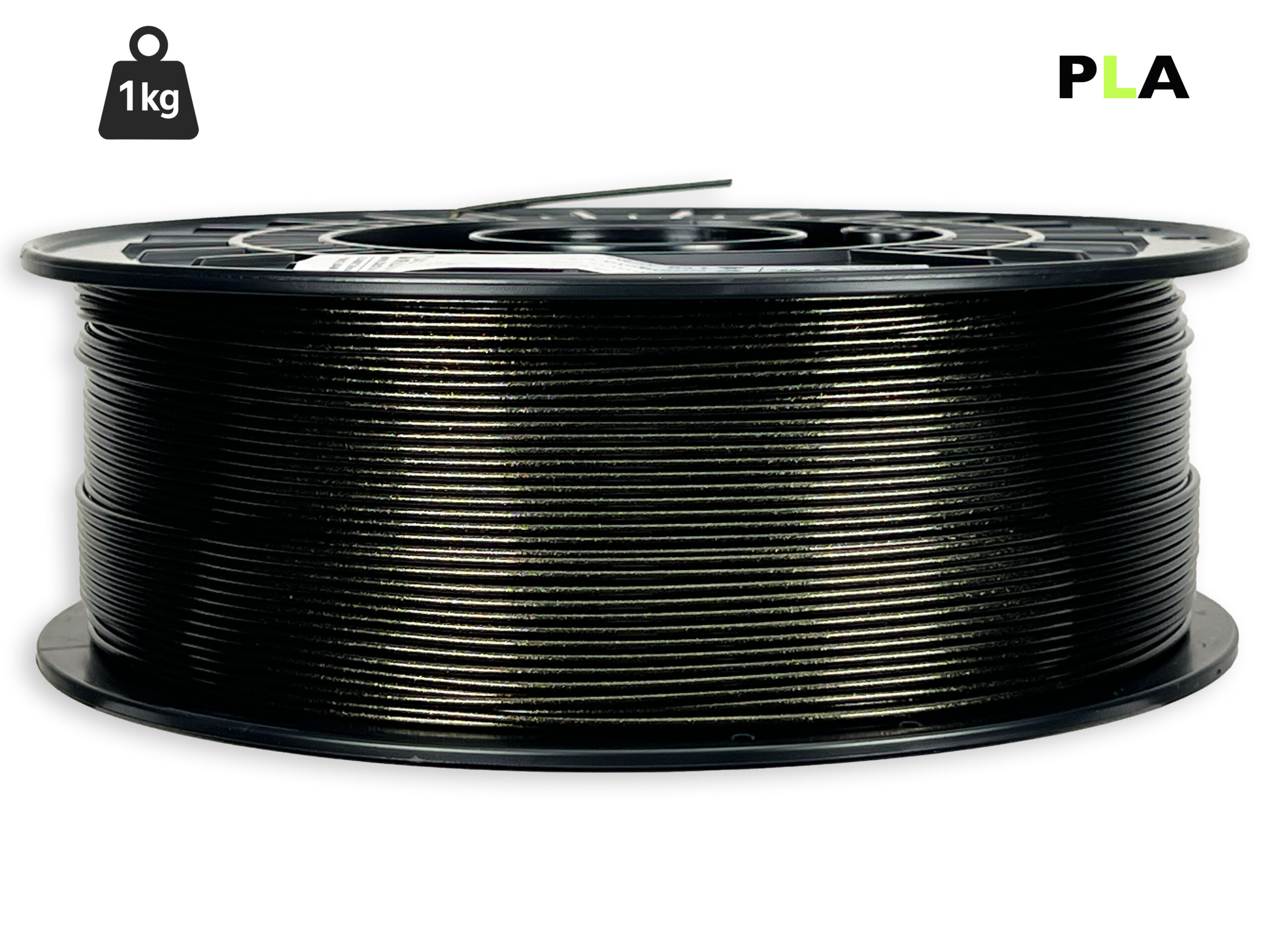 PLA Filament - 1,75 mm - Grüngold V2 - 1 kg – Bild 1