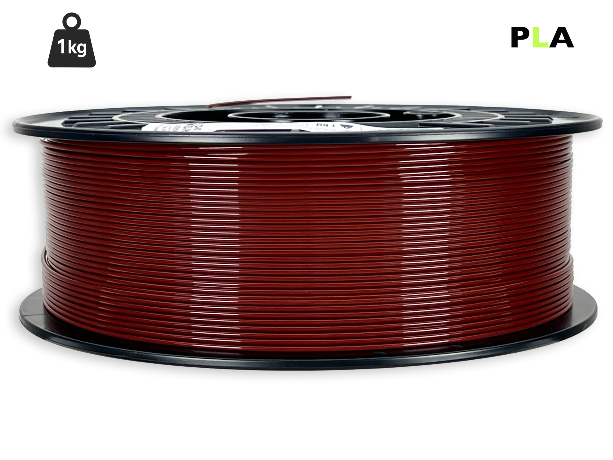 PLA Filament - 1,75 mm - Kastanienbraun - 1 kg – Bild 1