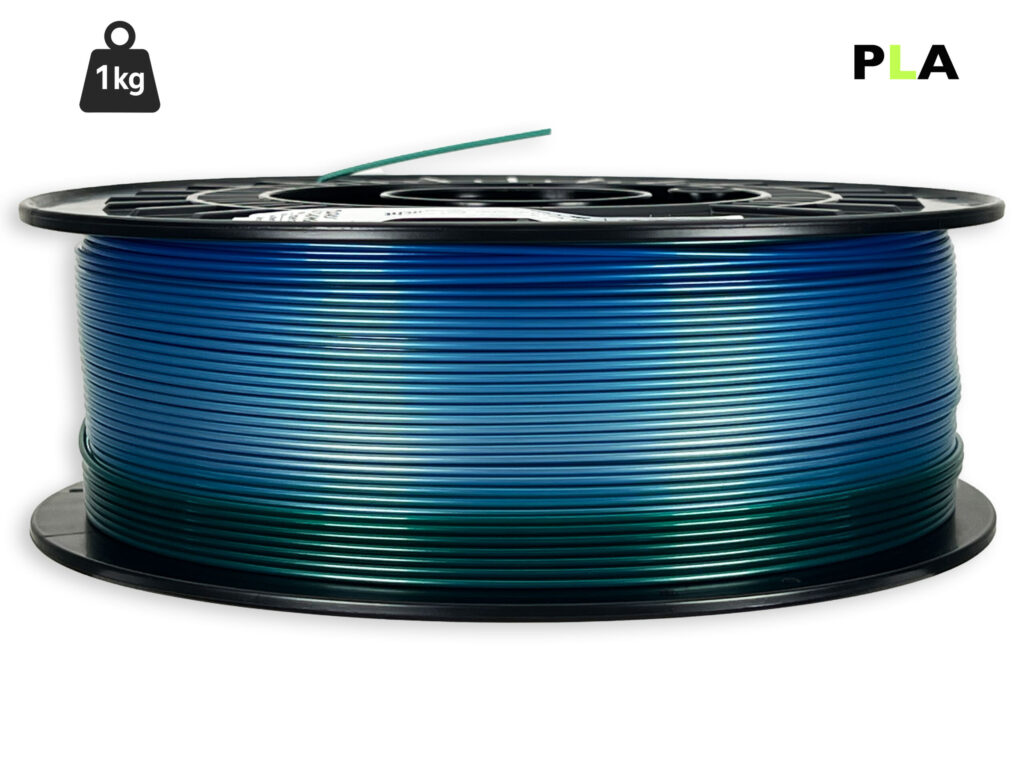 PLA Filament - 1,75 mm - Multicolor Polarlicht - 1 kg