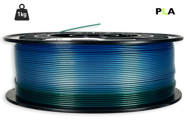 PLA Filament - 1,75 mm - Multicolor Polarlicht - 1 kg