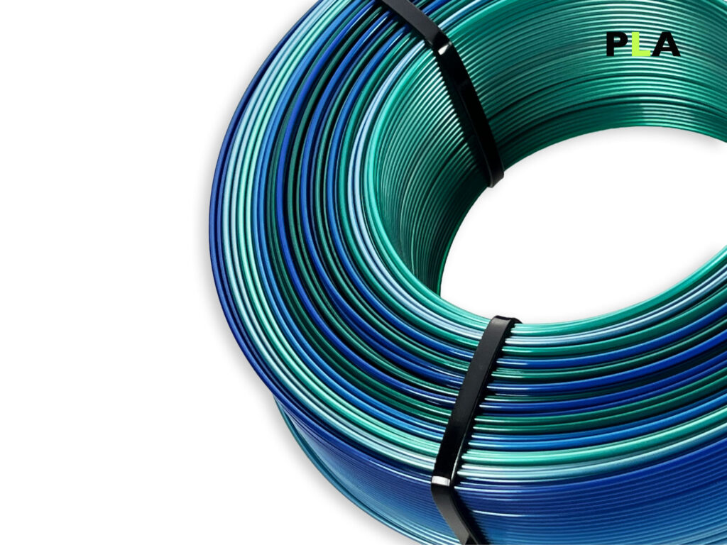 PLA Filament - 1,75 mm - Multicolor Polarlicht - 1 kg