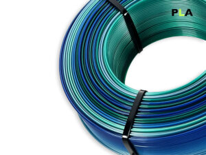 PLA Filament - 1,75 mm - Multicolor Polarlicht - 1 kg – Bild 2