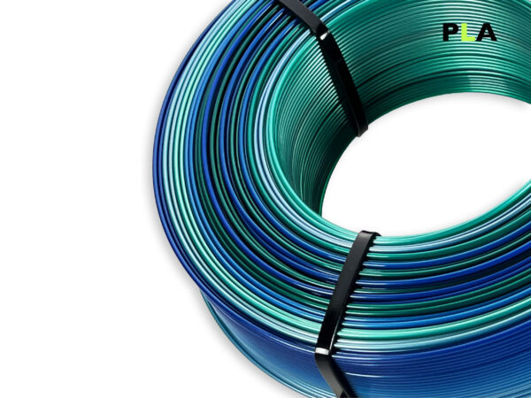 PLA Filament - 1,75 mm - Multicolor Polarlicht - 1 kg