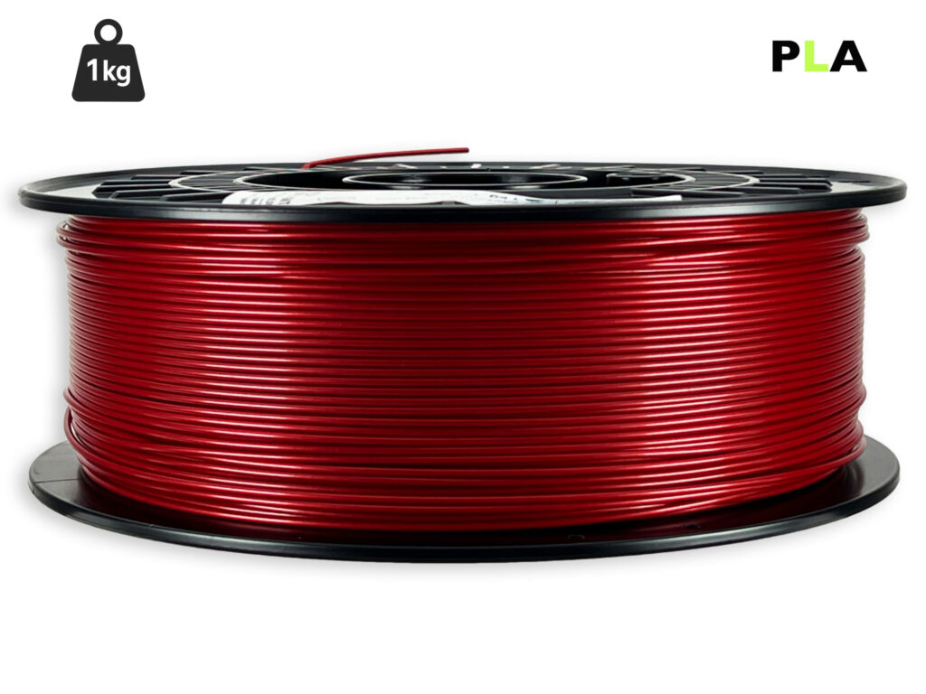 PLA Filament - 1,75 mm - Metallic Rot - 1 kg