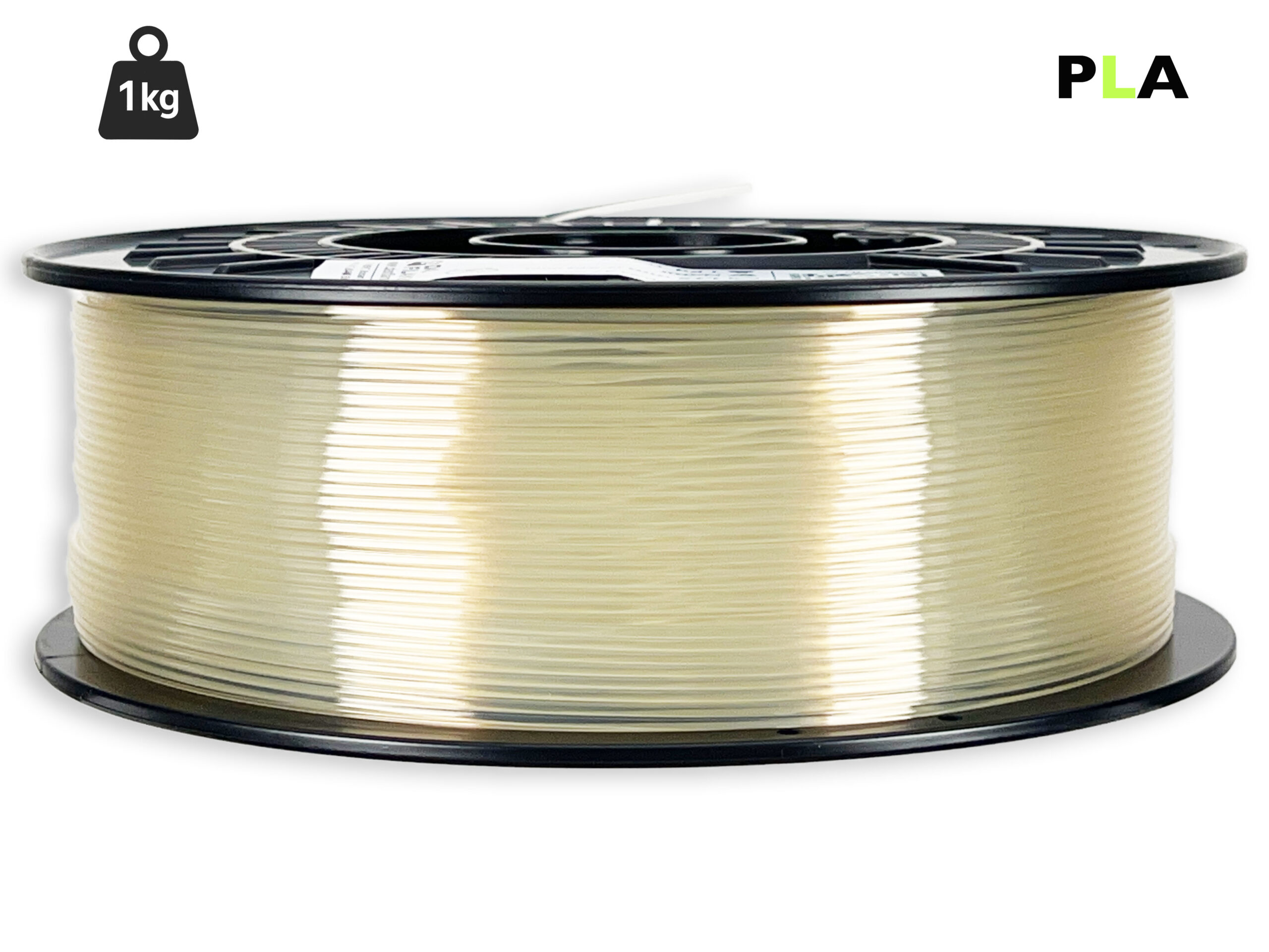 PLA Filament - 1,75 mm - Natur - 1 kg – Bild 1