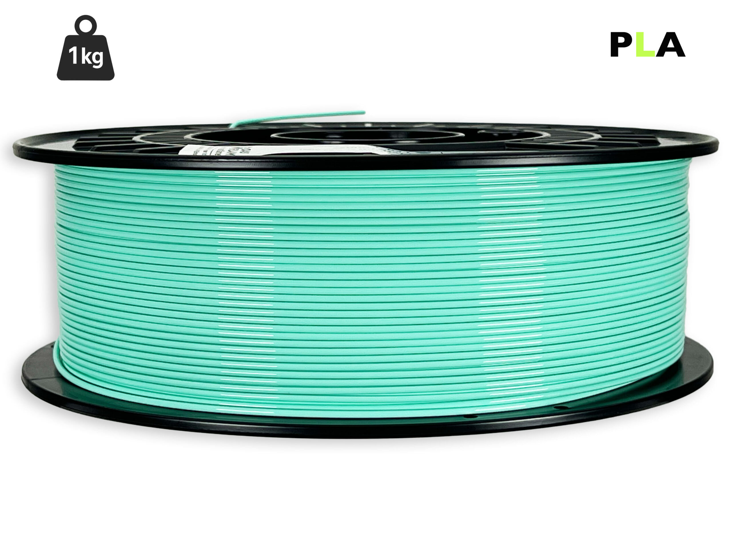 PLA Filament - 1,75 mm - Pfefferminze - 1 kg – Bild 1