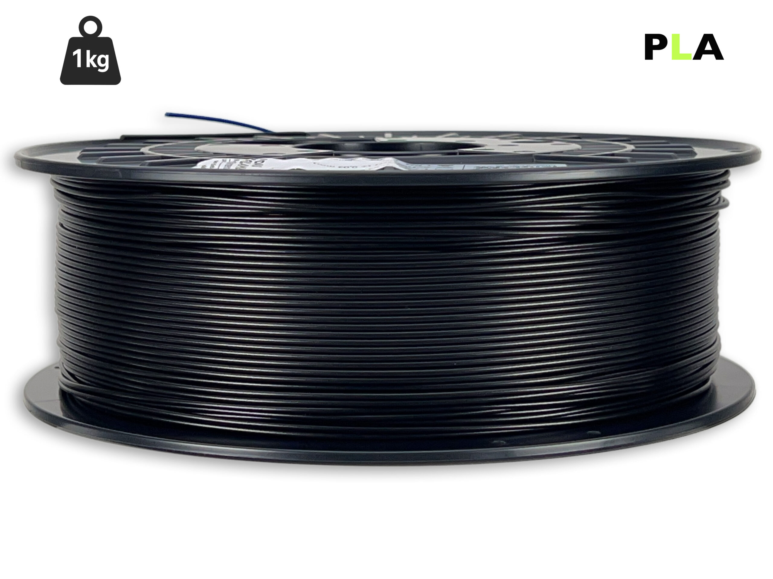 PLA Filament - 1,75 mm - Schwarz matt - 1 kg – Bild 1