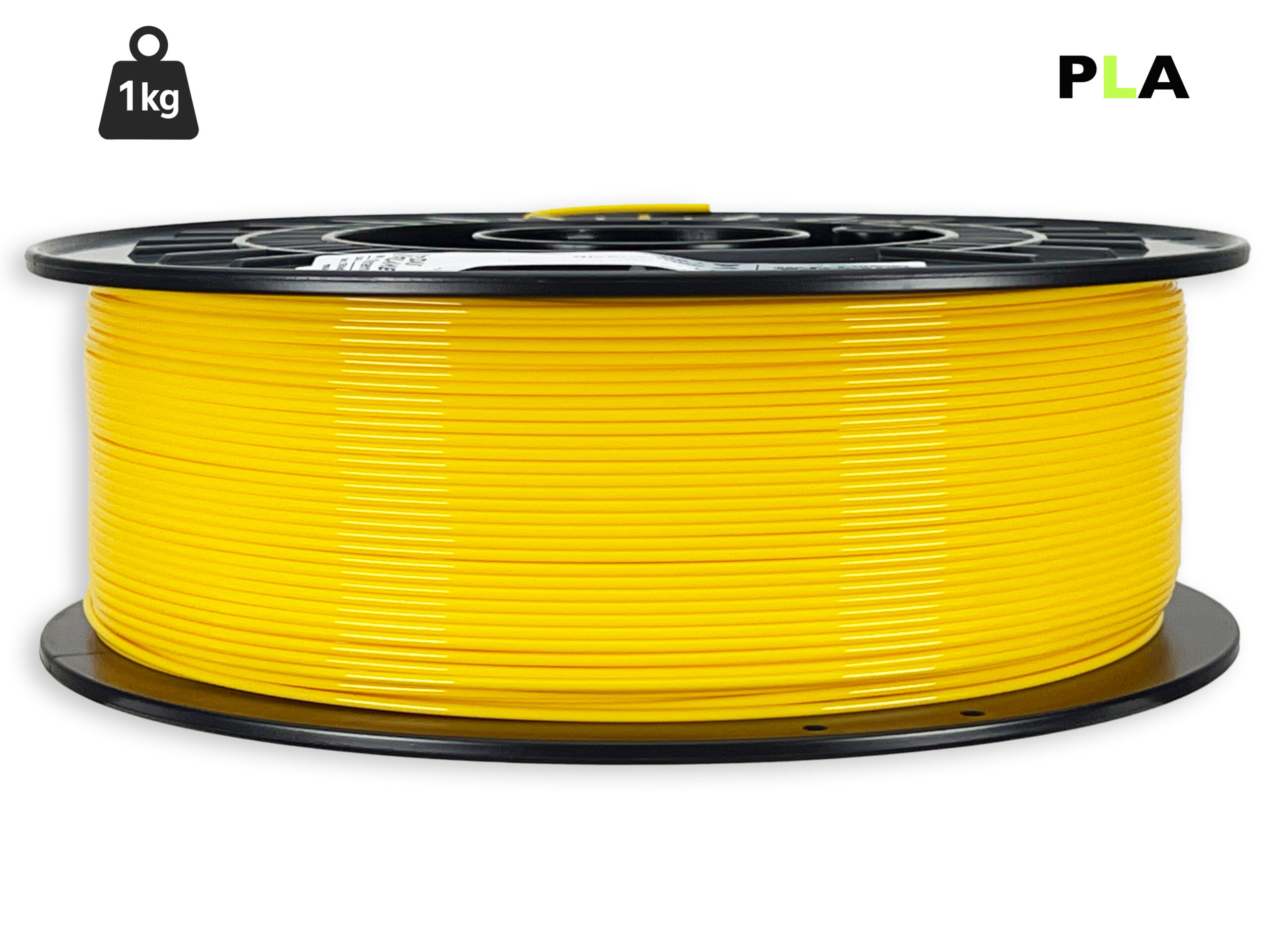 PLA Filament - 1,75 mm - Sonnengelb - 1 kg – Bild 1