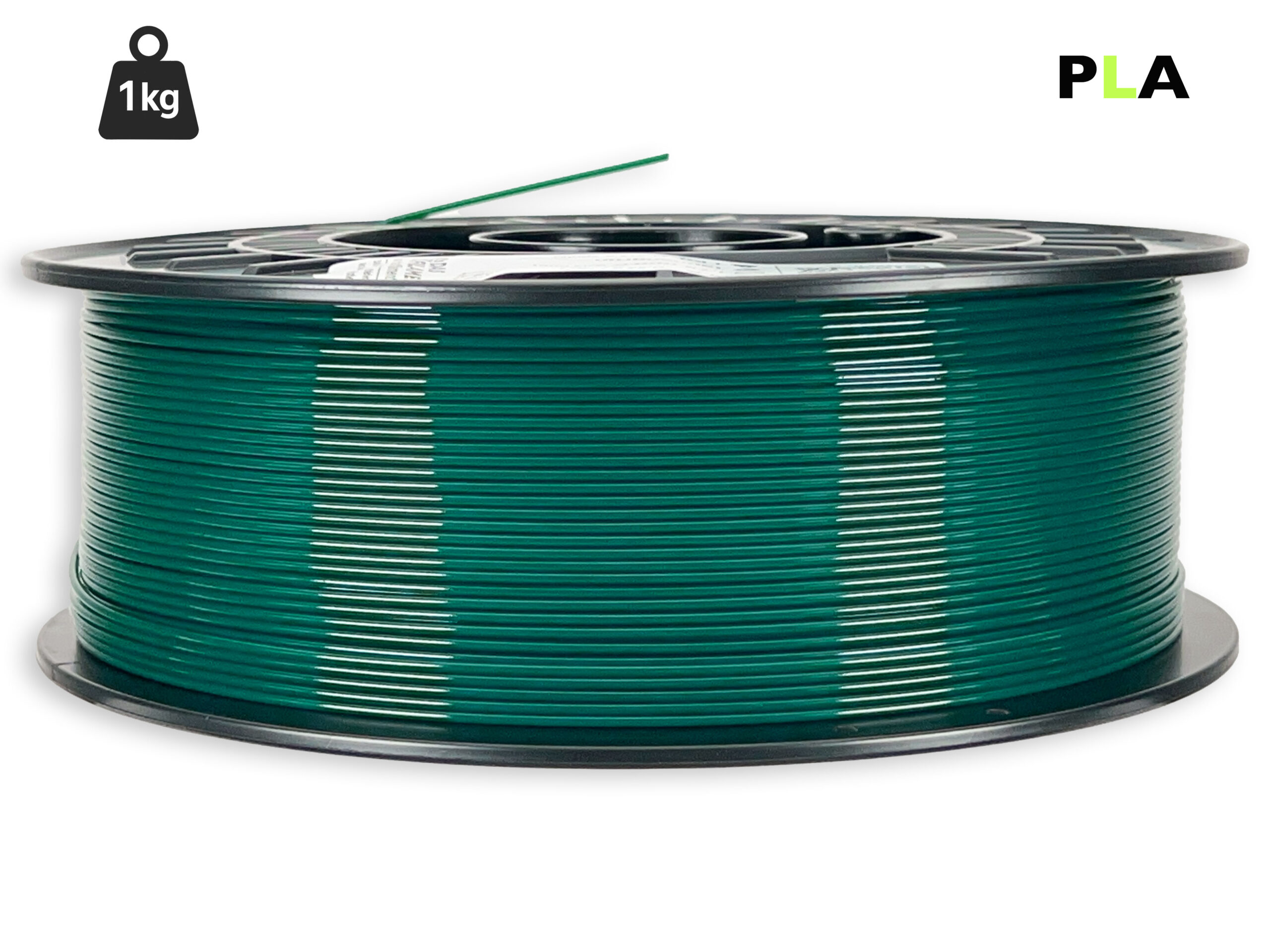 PLA Filament - 1,75 mm - Tannengrün - 1 kg – Bild 1