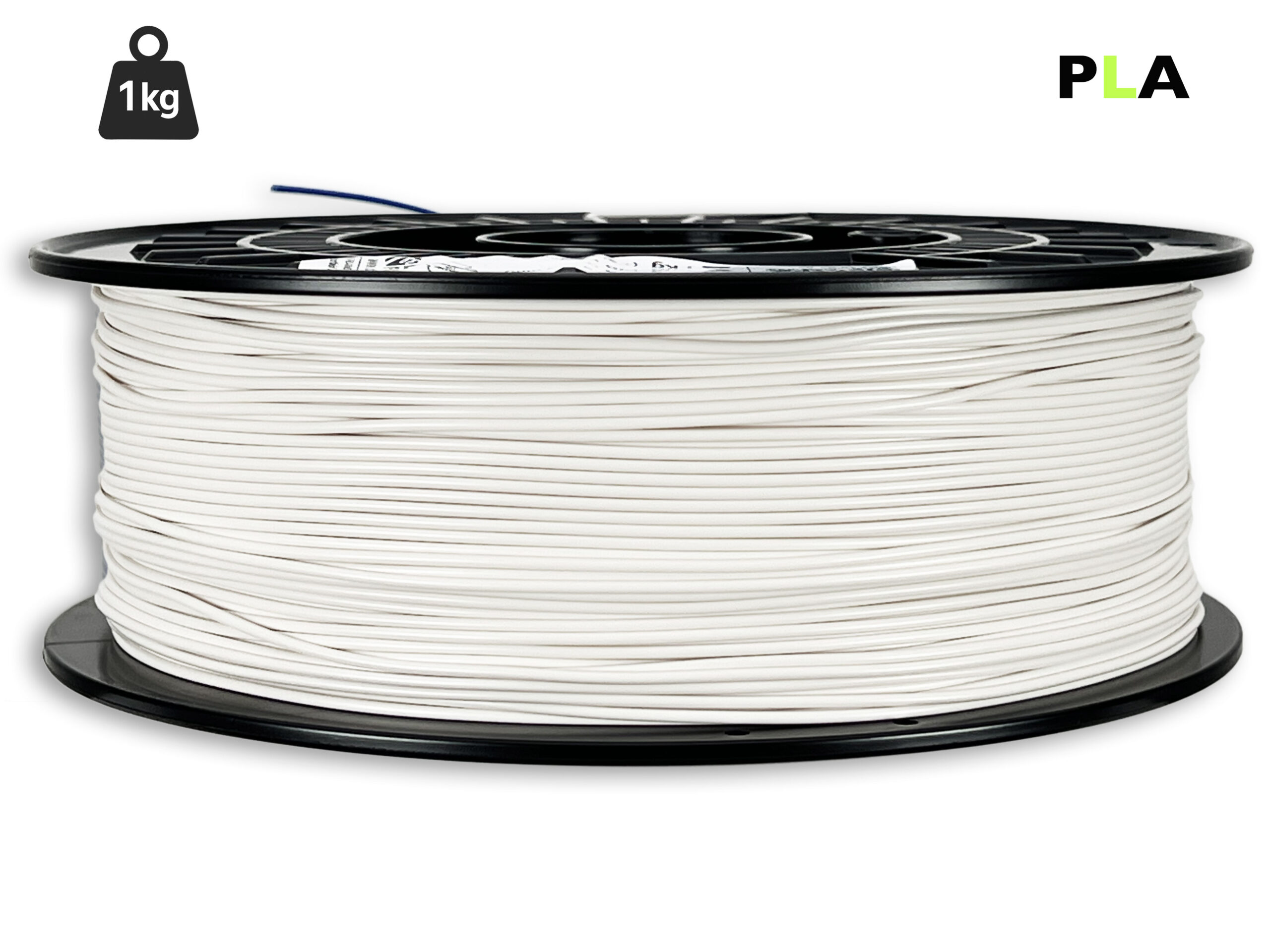 PLA Filament - 1,75 mm - Tonweiß matt - 1 kg – Bild 1