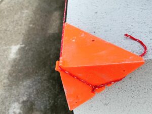 PETG Filament 50 g Sample - 2,85 mm - Leuchtorange – Bild 3
