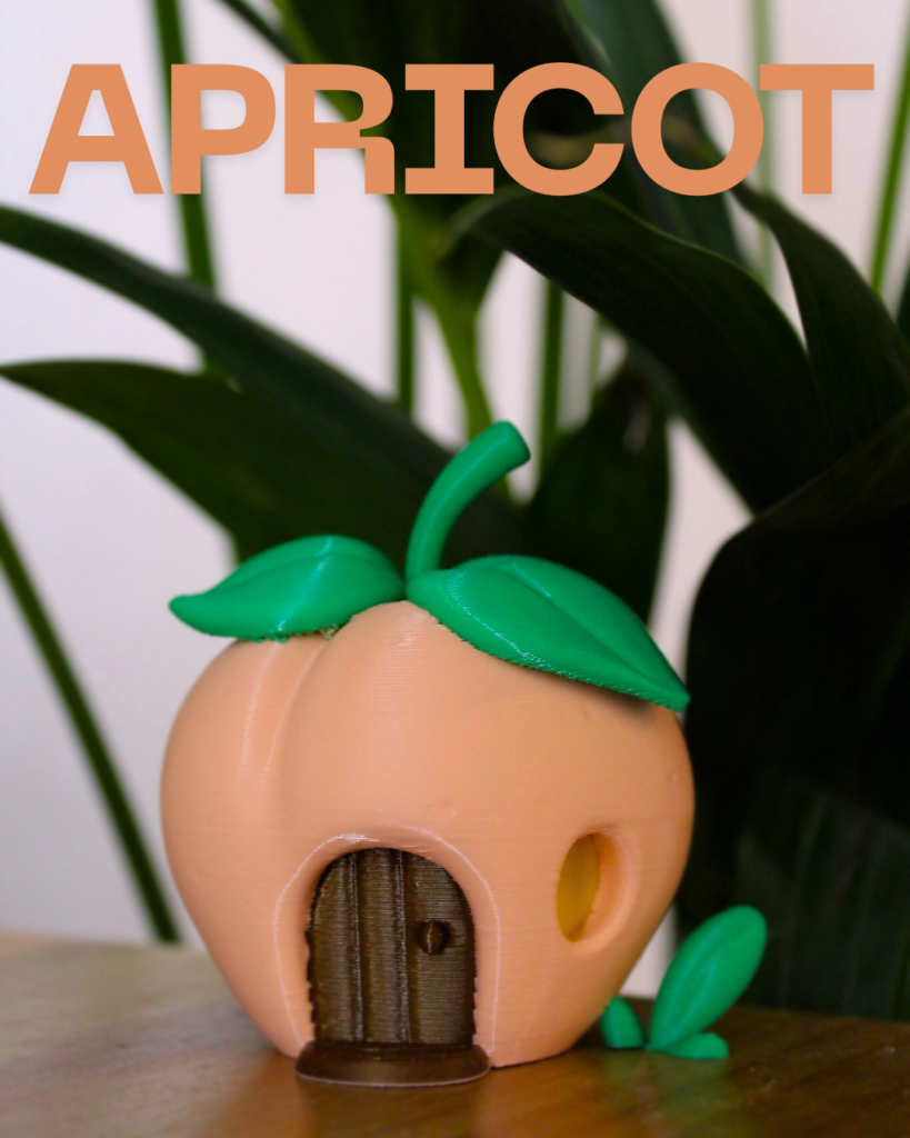 PLA Filament - 1,75 mm - Apricot - 1 kg Refill