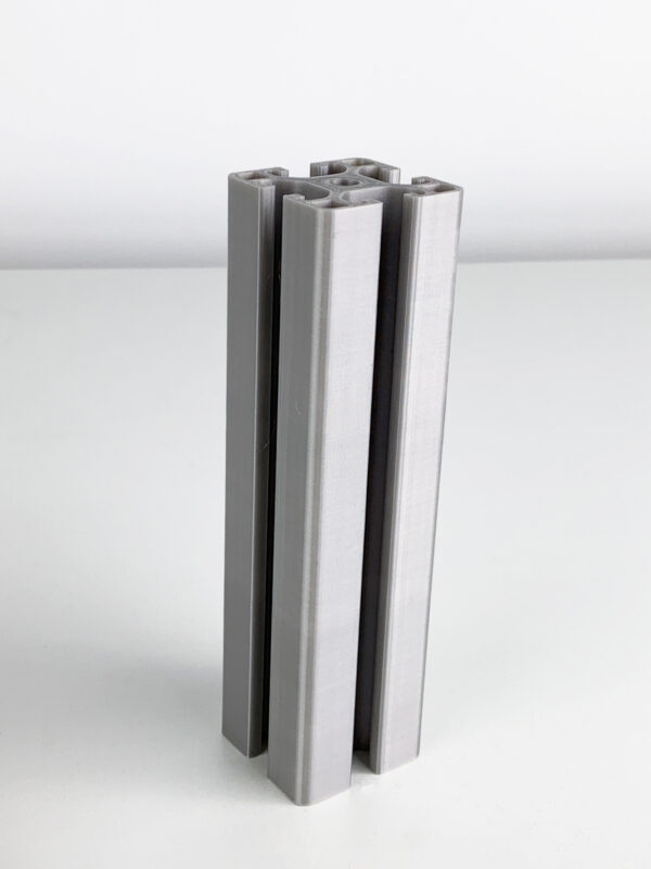 PETG Filament - 1,75 mm - Alu-Silber - 1 kg Refill