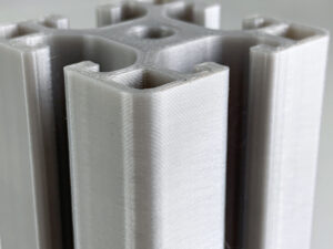 PETG Filament - 1,75 mm - Alu-Silber - 1 kg Refill – Bild 3