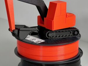 PLA Filament - 2,85 mm - Reinorange - 1 kg – Bild 3