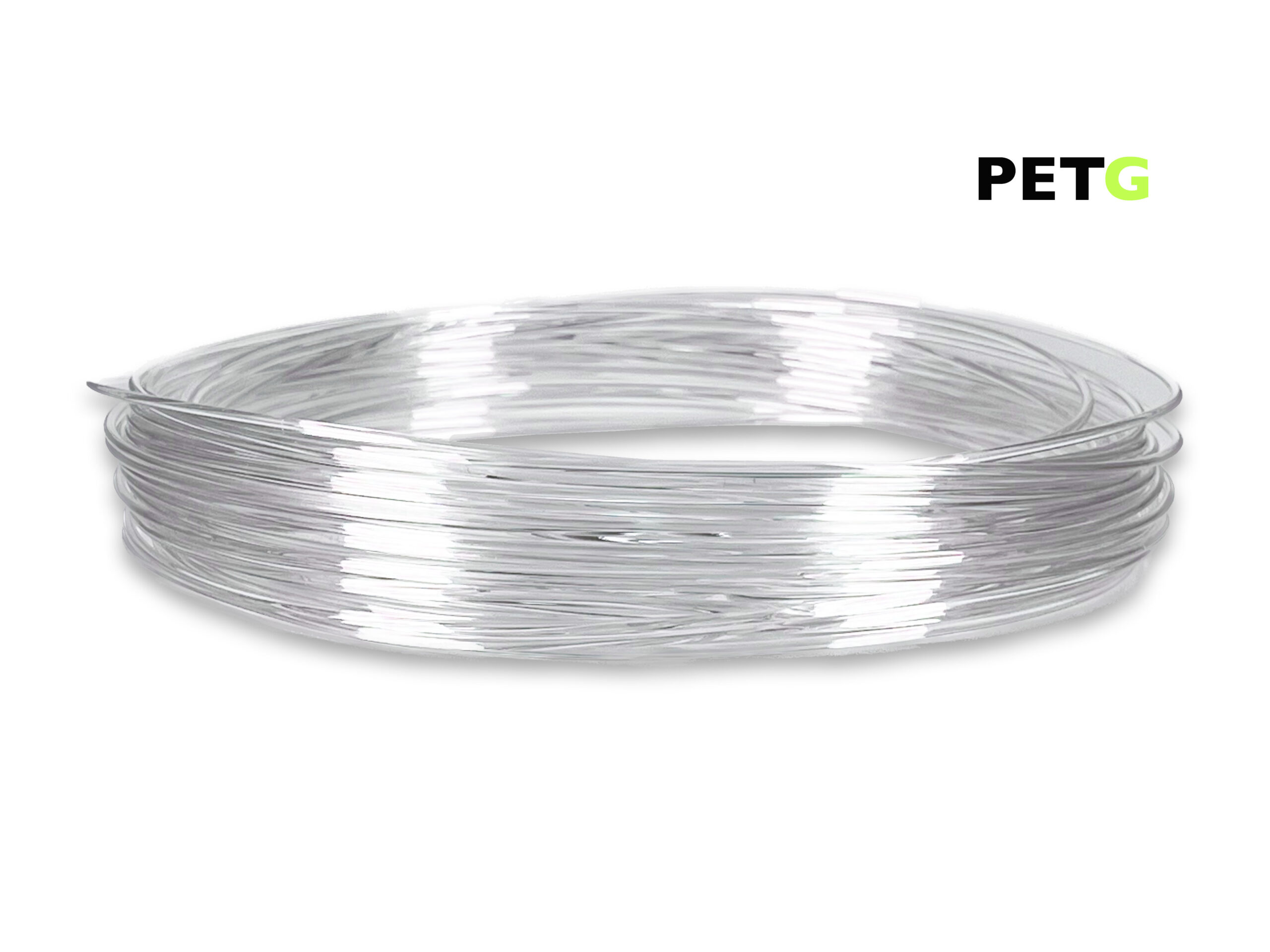 PETG Filament 50 g Sample - 1,75 mm - Natur – Bild 1