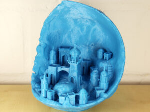 PLA Filament - 2,85 mm - Toms3D Infinity Blue - 800 g – Bild 3