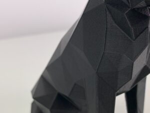 PLA Filament 50 g Sample - 2,85 mm - Schwarz matt – Bild 3