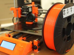 PETG Filament 50 g Sample - 2,85 mm - Leuchtorange – Bild 2