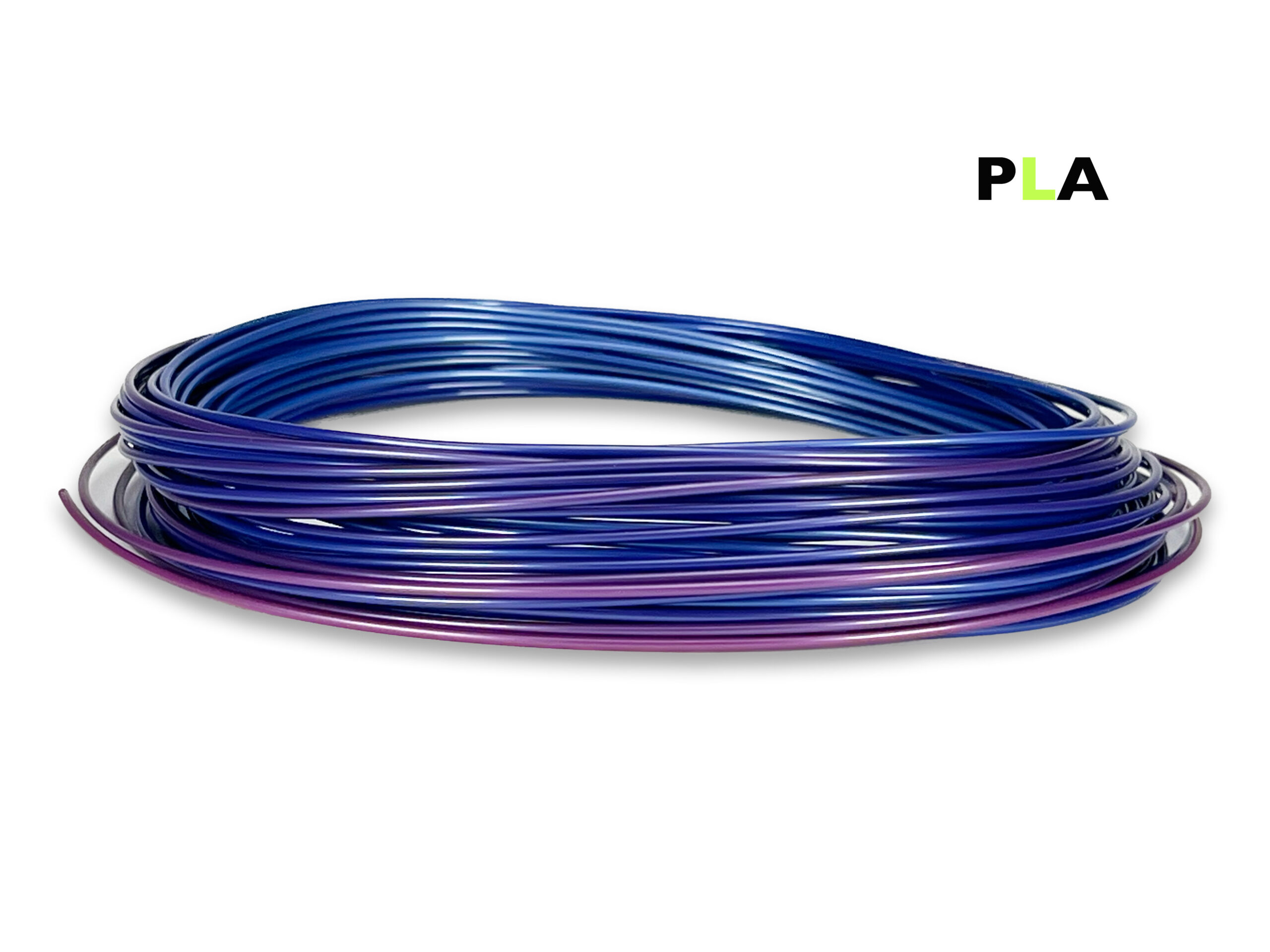 PLA Filament 50 g Sample - 1,75 mm - Multicolor Galaxy – Bild 1
