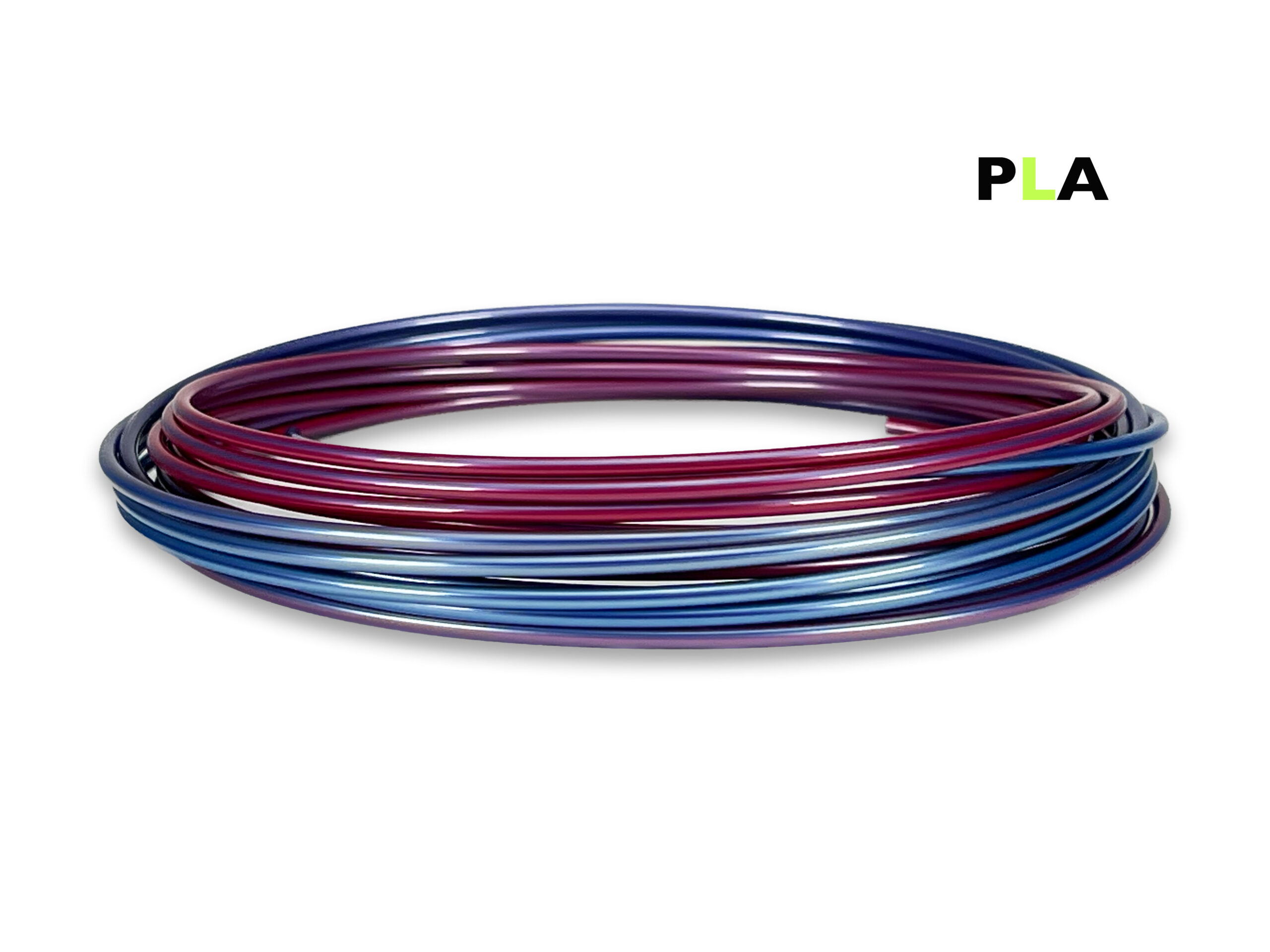 PLA Filament 50 g Sample - 2,85 mm - Multicolor Galaxy – Bild 1