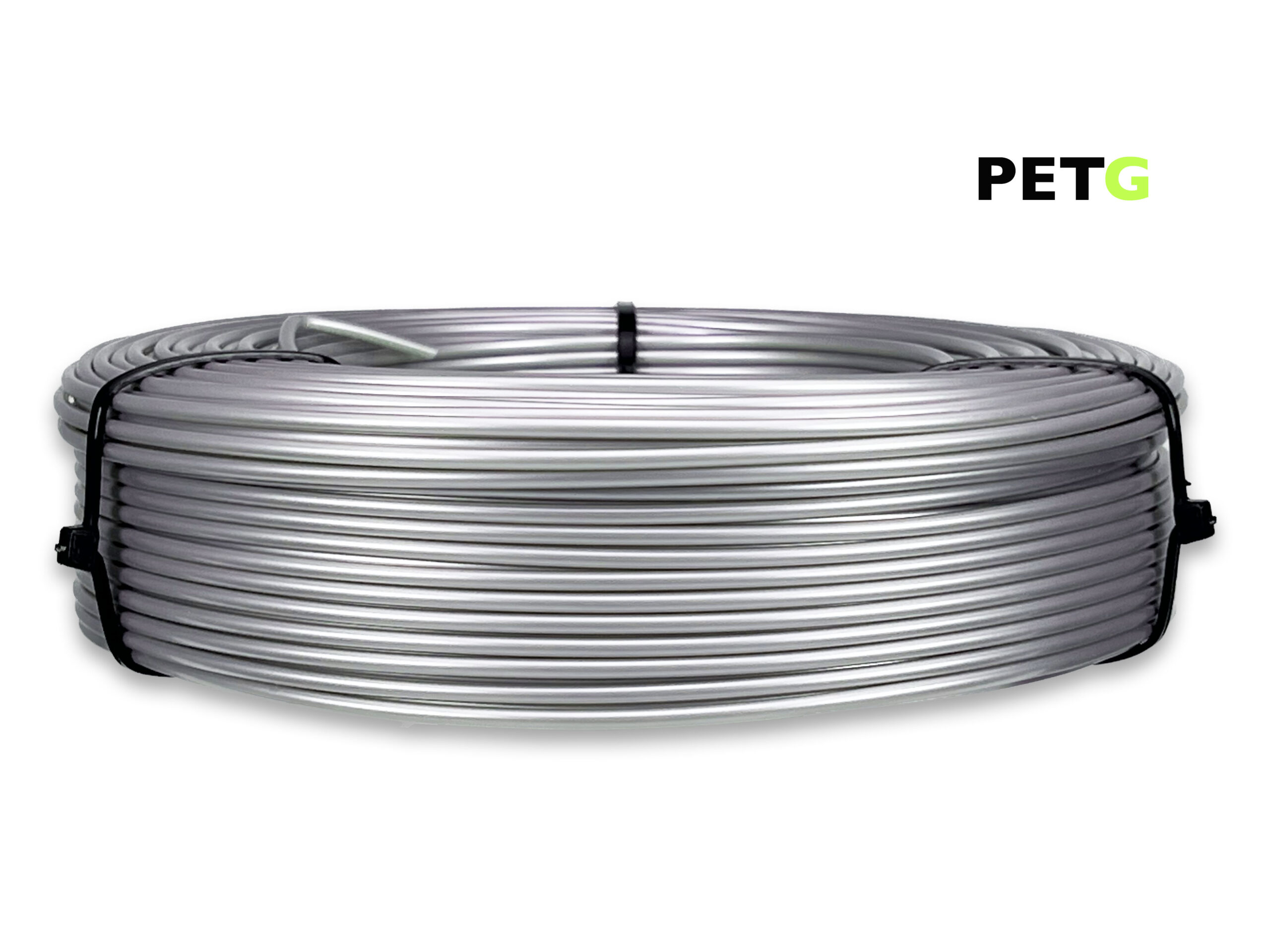 PETG Filament - 2,85 mm - Alu-Silber - Refill 800 g – Bild 1