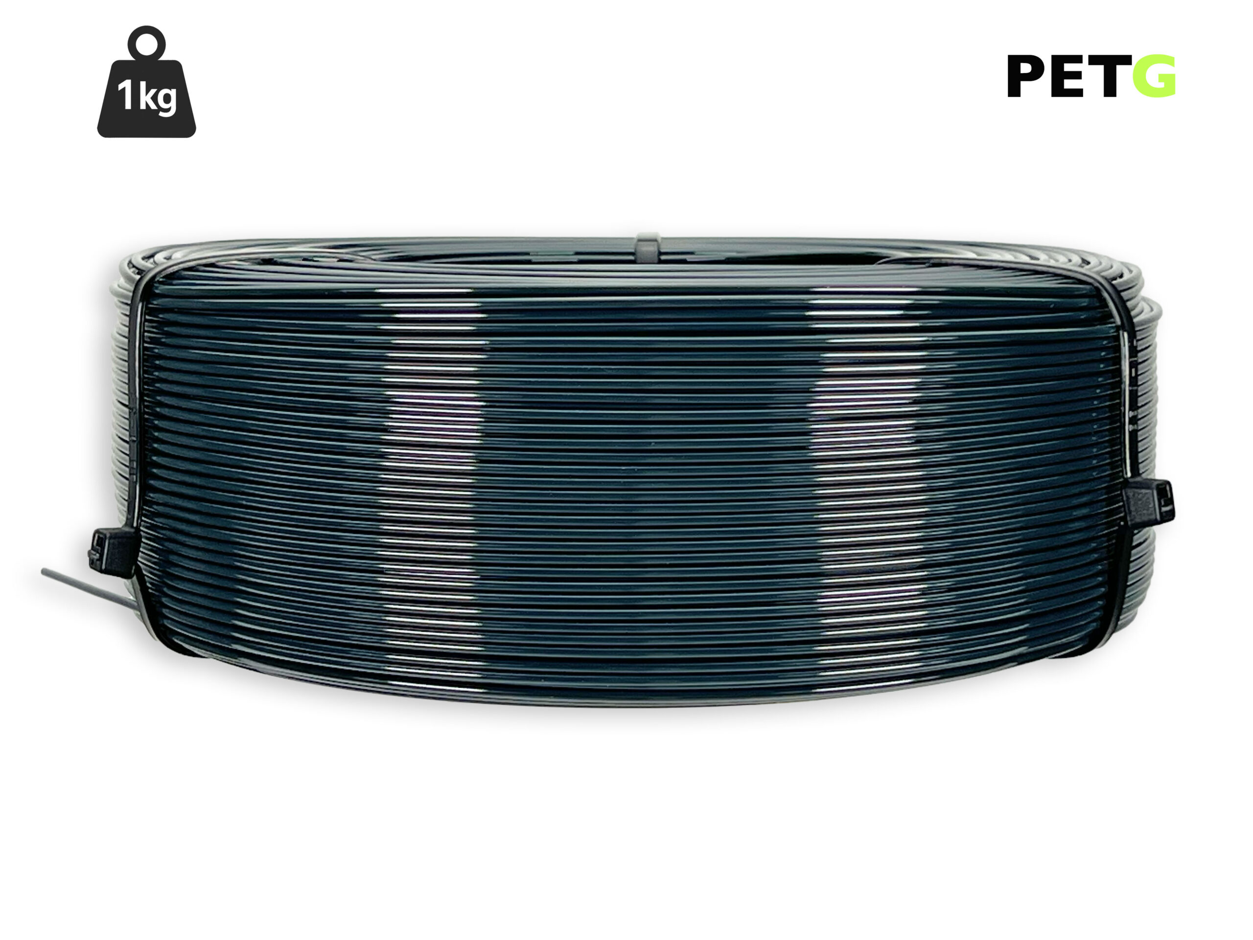 PETG Filament - 1,75 mm - "7016" - 1 kg Refill – Bild 1