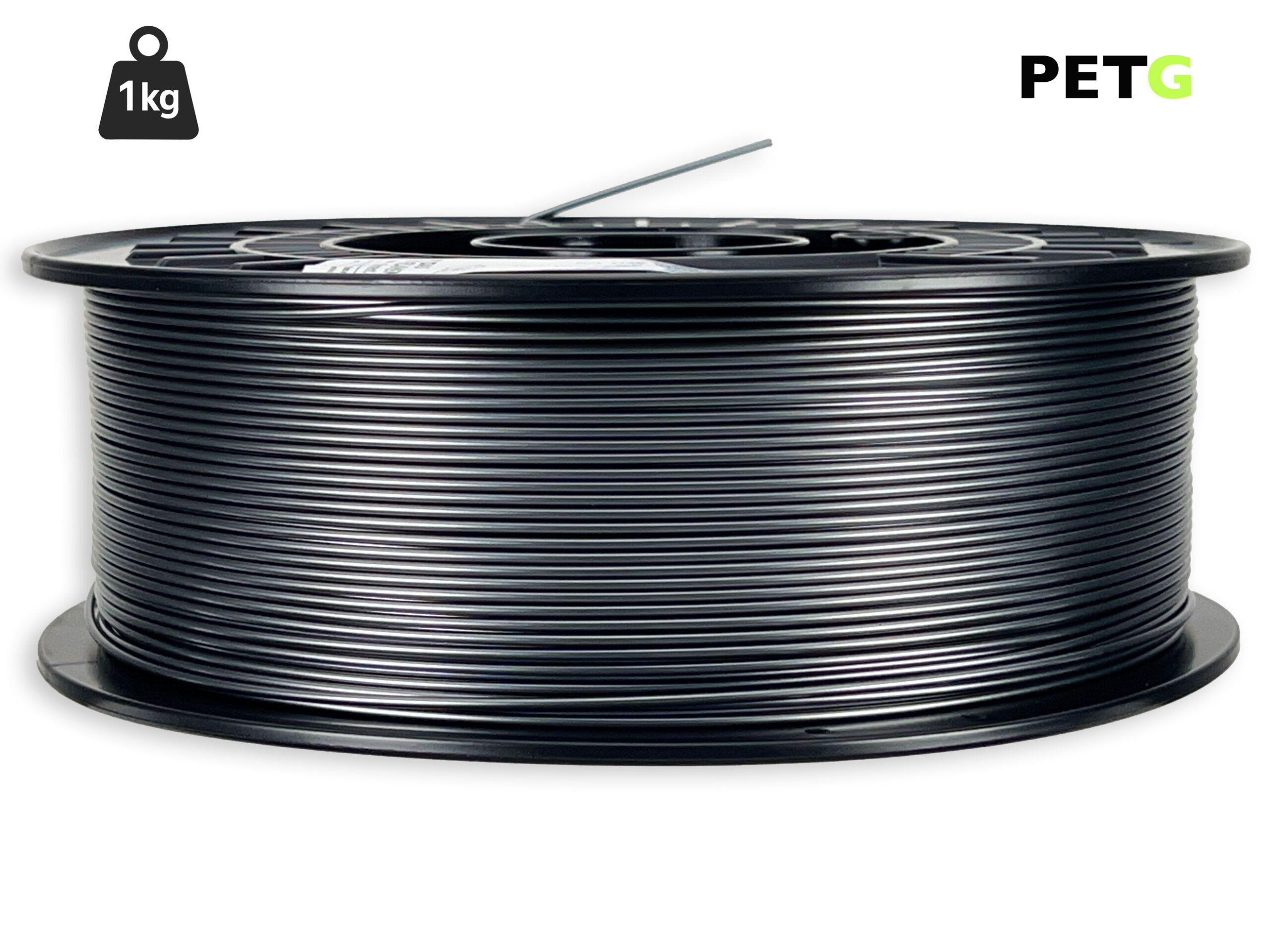 PETG Filament - 1,75 mm - Anthrazit V2 - 1 kg – Bild 1