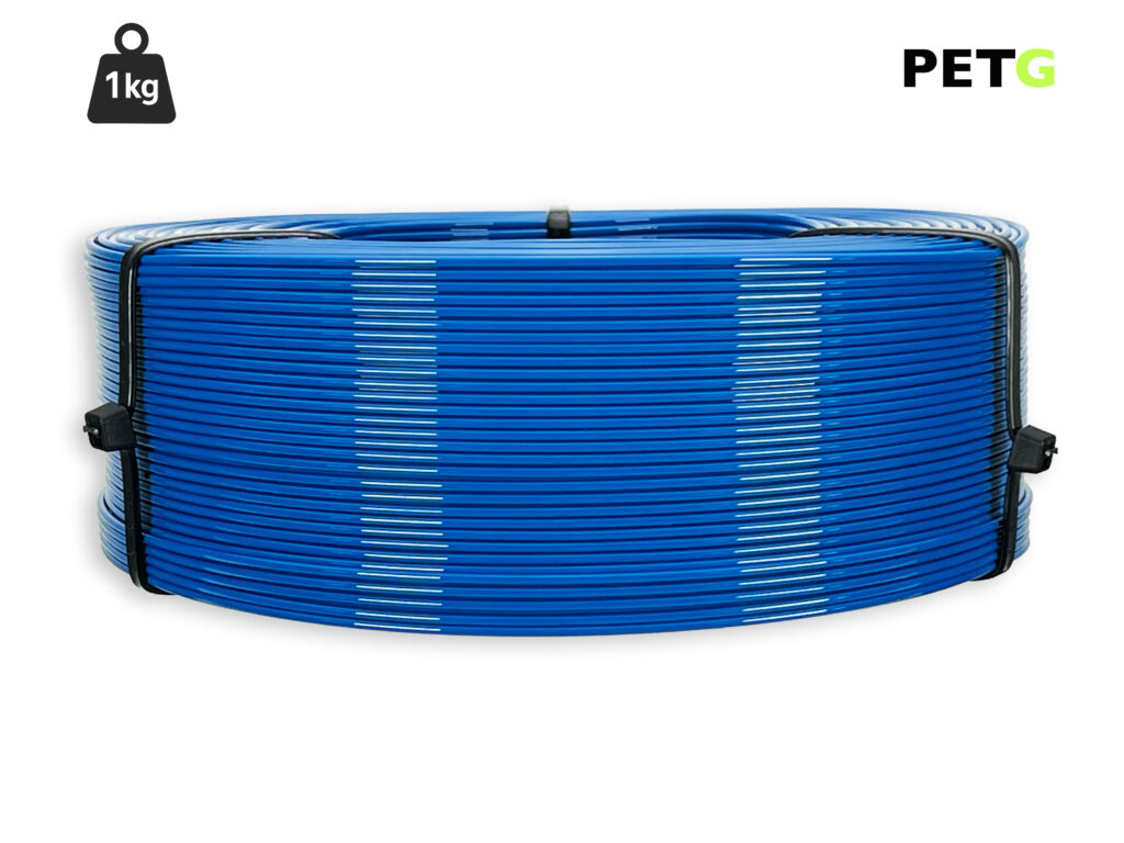 PETG Filament - 1,75 mm - Blau - 1 kg Refill