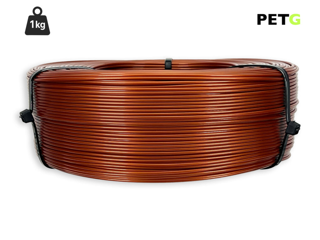 PETG Filament - 1,75 mm - Burnt Copper - 1 kg Refill