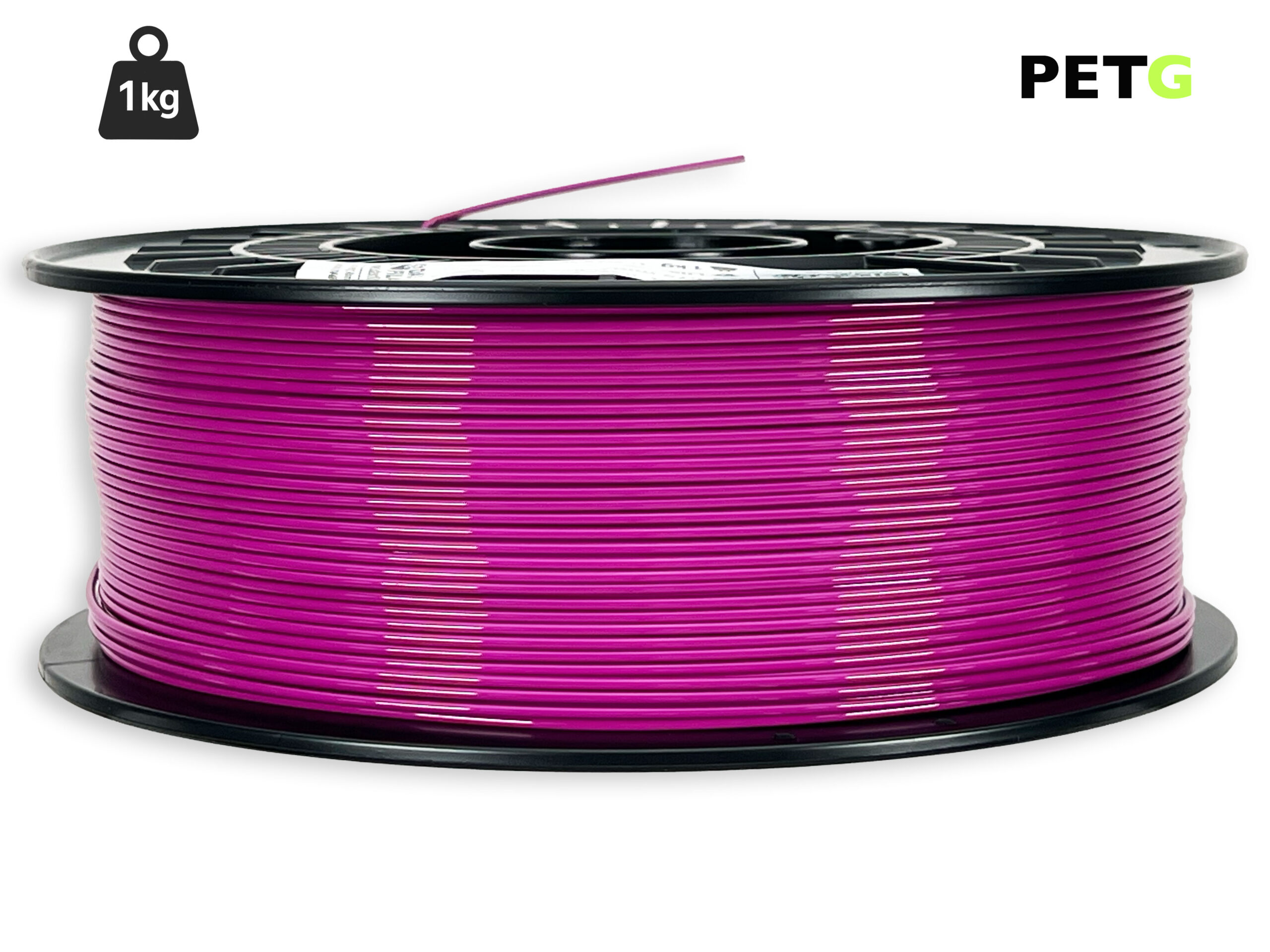 PETG Filament - 1,75 mm - Lila - 1 kg – Bild 1