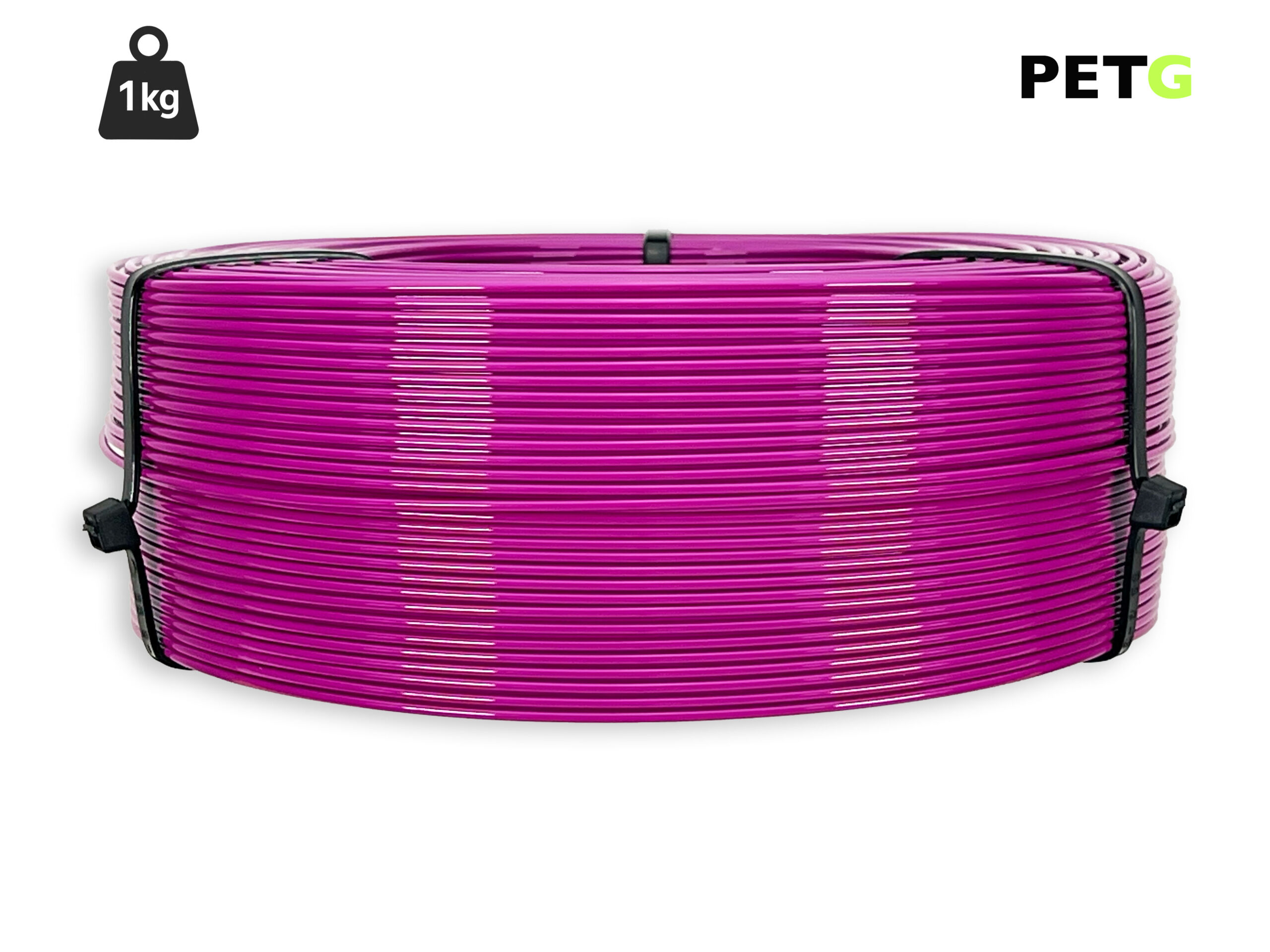 PETG Filament - 1,75 mm - Lila - 1 kg Refill – Bild 1