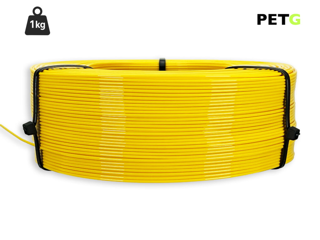 PETG Filament - 1,75 mm - Maisgelb - 1 kg Refill
