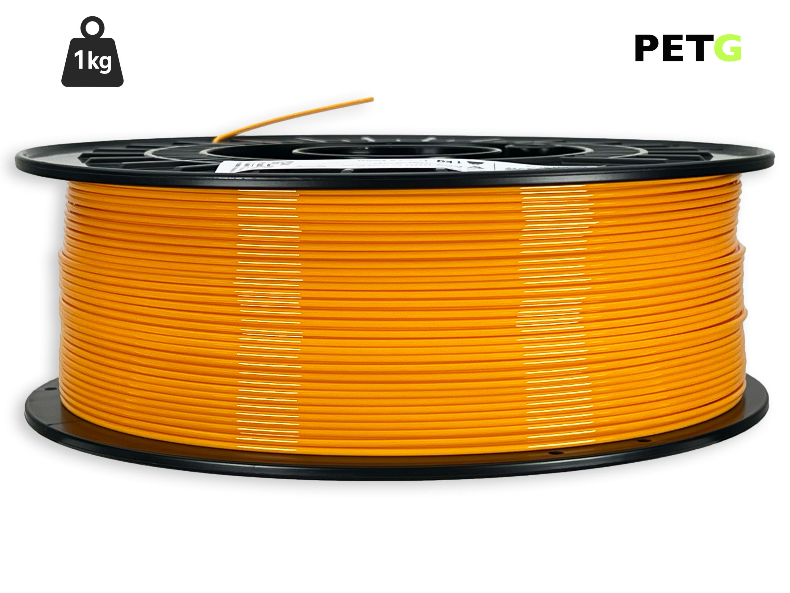 PETG Filament - 1,75 mm - Melonengelb - 1 kg – Bild 1