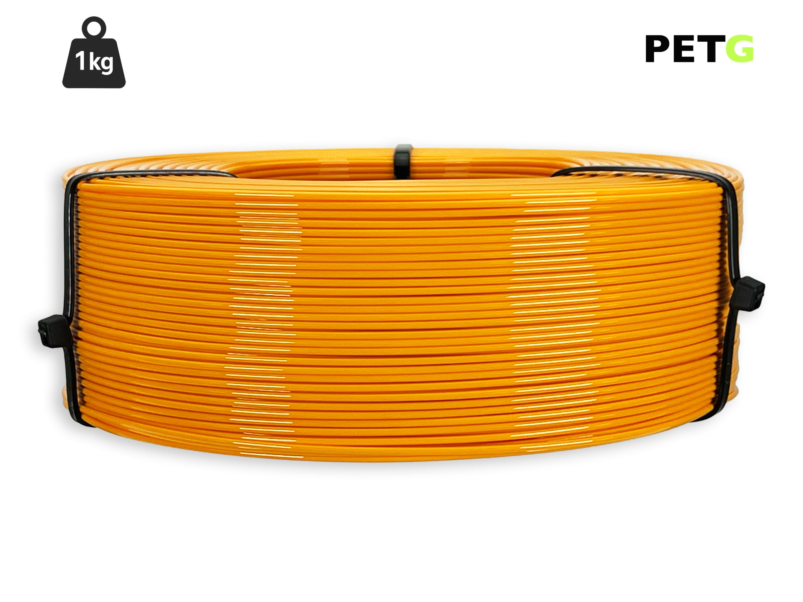 PETG Filament - 1,75 mm - Melonengelb - 1 kg Refill – Bild 1