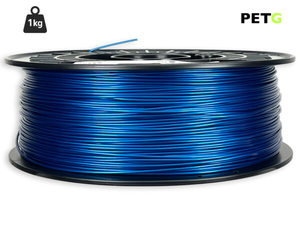 PETG Filament - 1,75 mm - Metallic Blau - 1 kg