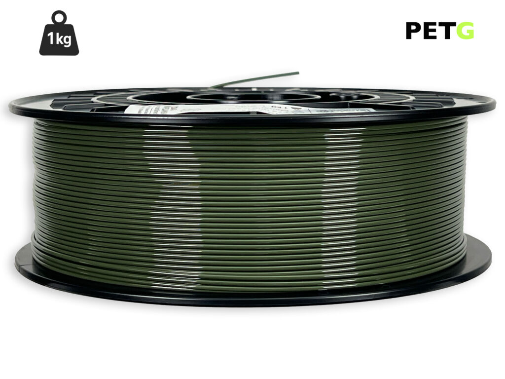 PETG Filament - 1,75 mm - Militär-Grün - 1 kg